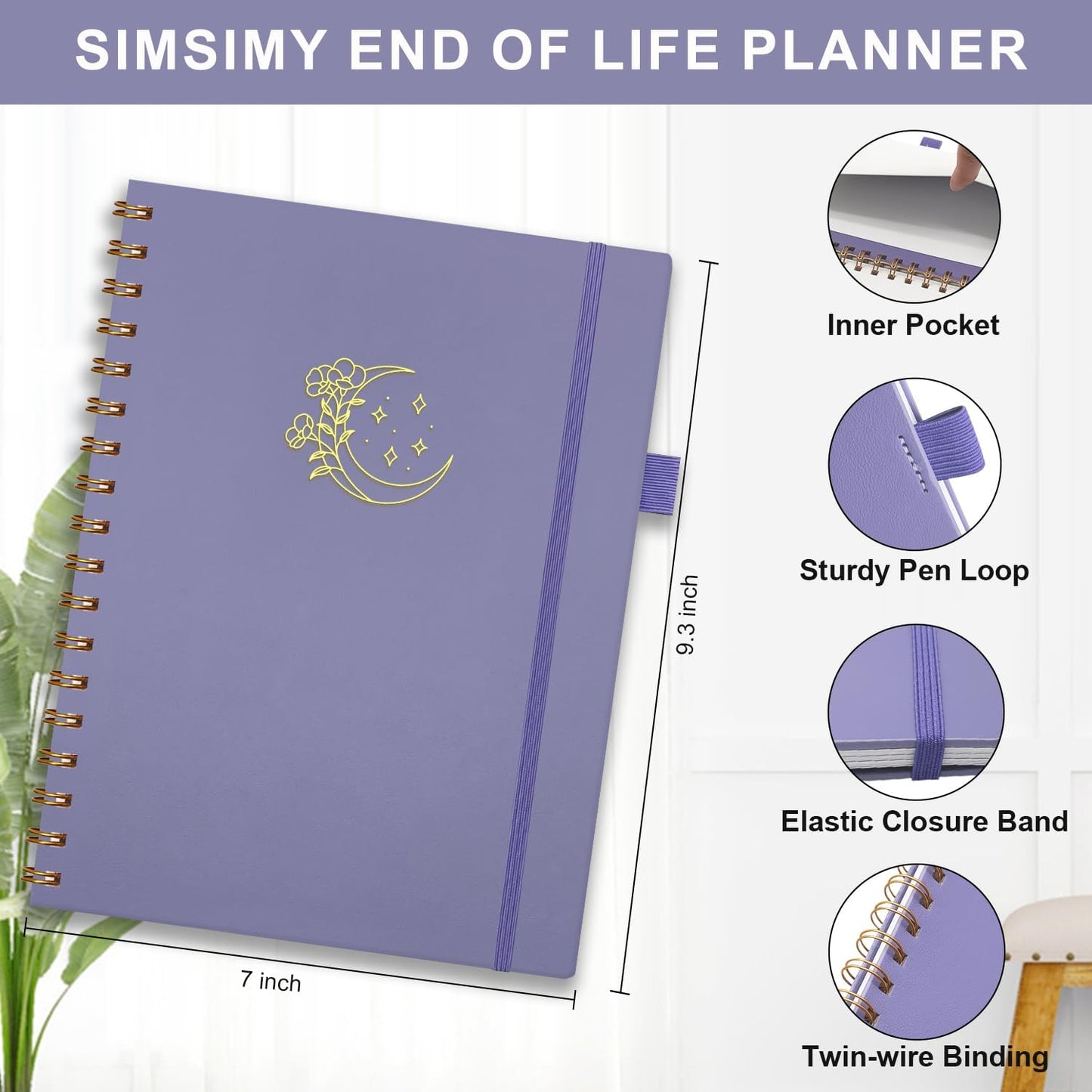 Krumulus :  End of Life Planner – Estate Planning & Important Information Organizer | Final Wishes & Legacy Workbook
